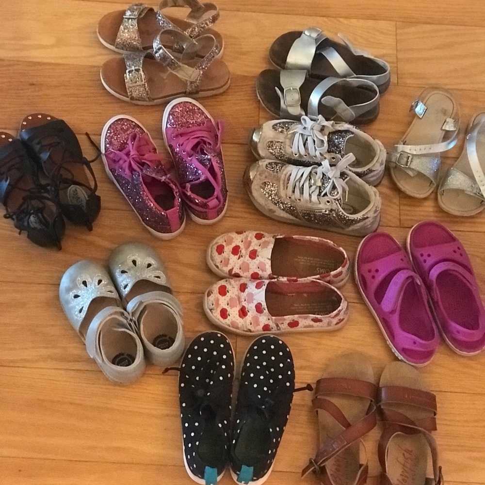 Lot of girls shoes sizes 13/13.5